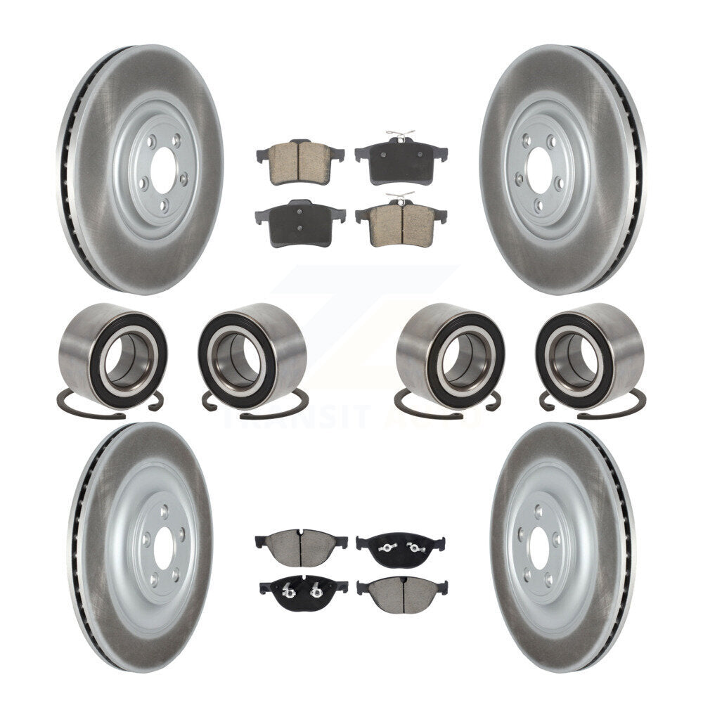 Transit Auto KBB-129314 Wheel Bearing for 2014-2016 Jaguar XJR, Jaguar XKR, Jaguar XKR-S - Front and Rear product image
