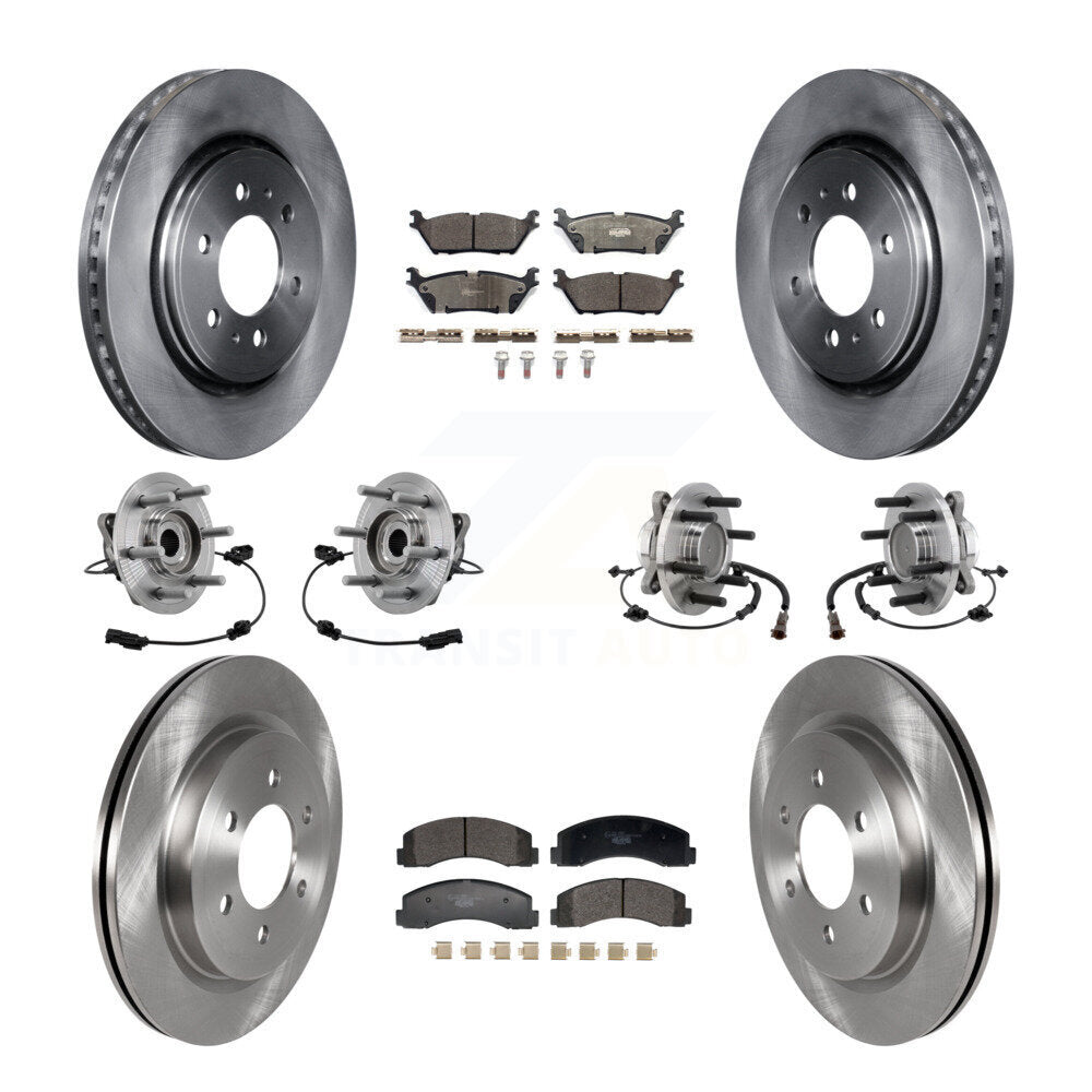 Transit Auto KBB-129339 Wheel Bearing and Hub Assembly for 2018-2021 Ford Expedition, Lincoln Navigator - Front and Rear product image