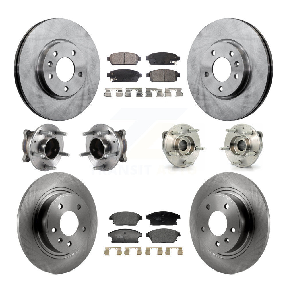 Transit Auto KBB-129346 Wheel Bearing and Hub Assembly for 2013-2017 Buick Verano, Chevrolet Cruze, Chevrolet Volt - Front and Rear product image