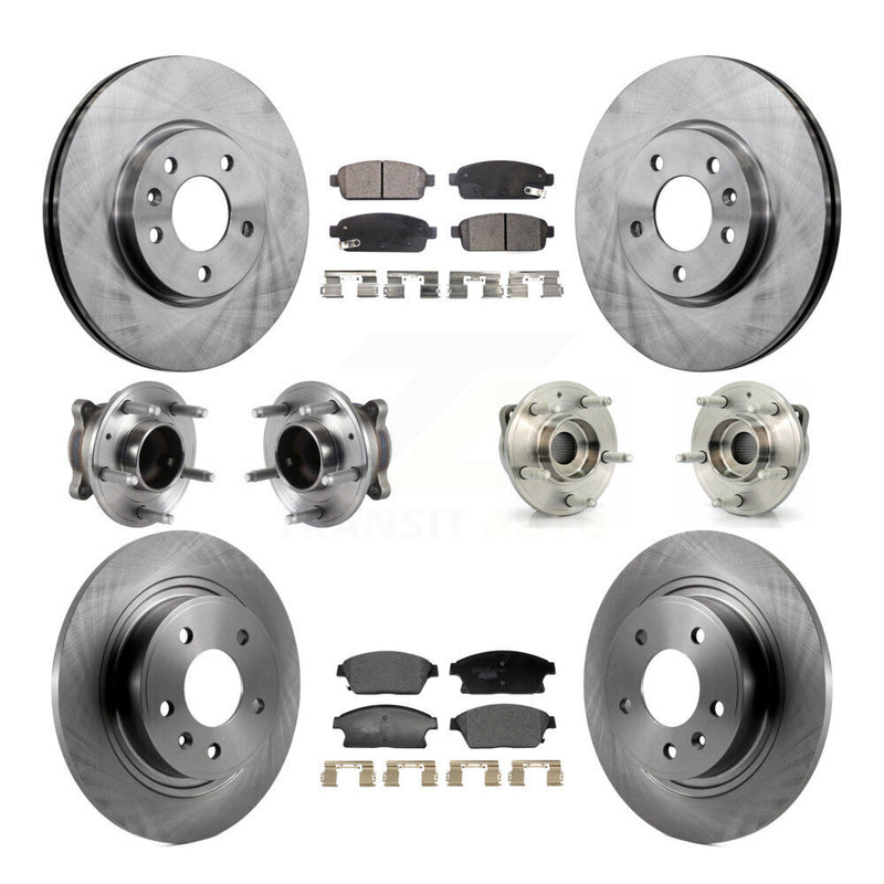 Transit Auto KBB-129346 Wheel Bearing and Hub Assembly for 2013-2017 Buick Verano, Chevrolet Cruze, Chevrolet Volt - Front and Rear product image