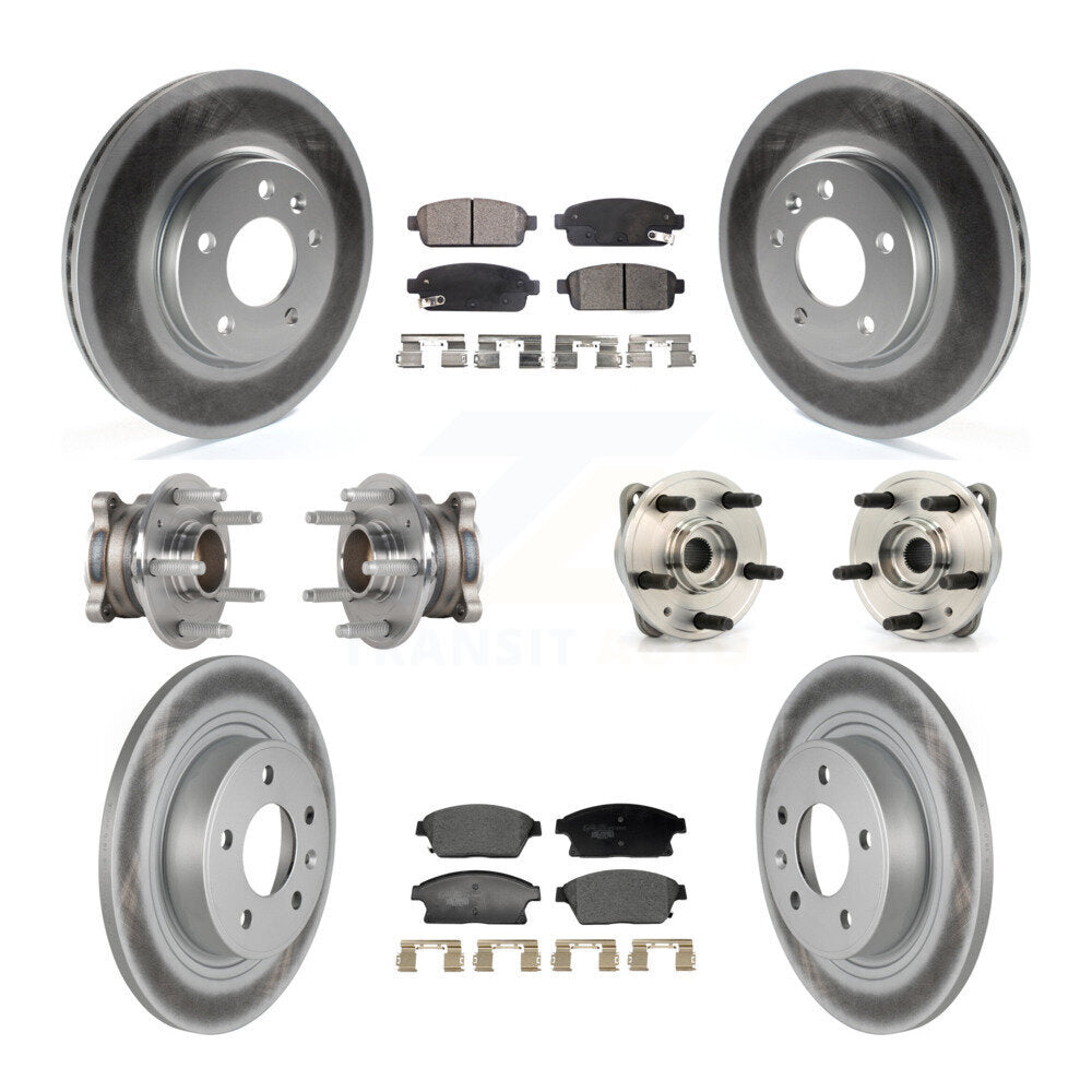 Transit Auto KBB-129352 Wheel Bearing and Hub Assembly for 2014-2015 Chevrolet Cruze - Front and Rear product image