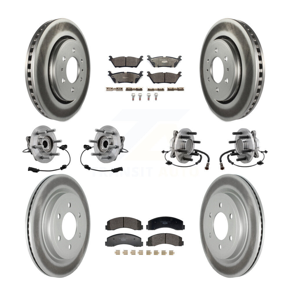 Transit Auto KBB-129359 Wheel Bearing and Hub Assembly for 2018-2021 Ford Expedition, Lincoln Navigator - Front and Rear product image