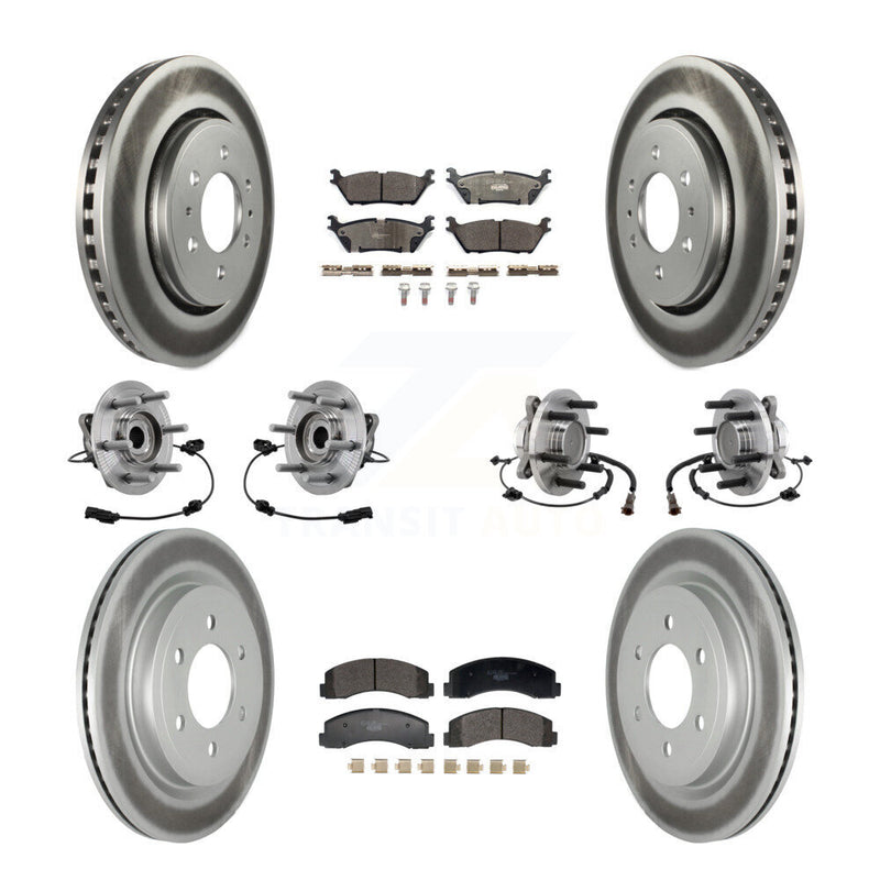 Transit Auto KBB-129359 Wheel Bearing and Hub Assembly for 2018-2021 Ford Expedition, Lincoln Navigator - Front and Rear product image
