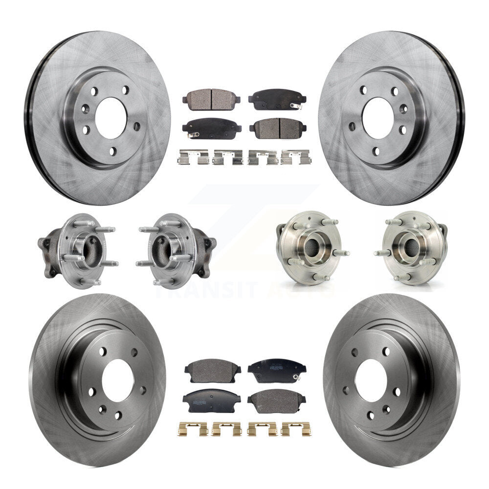 Transit Auto KBB-129381 Wheel Bearing and Hub Assembly for 2011-2013 Buick Verano, Chevrolet Volt - Front and Rear product image