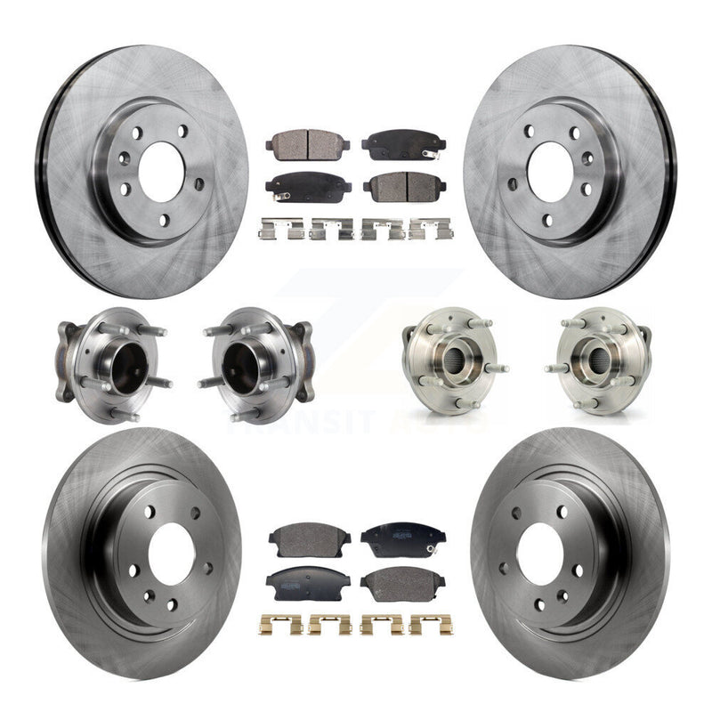 Transit Auto KBB-129382 Wheel Bearing and Hub Assembly for 2013-2017 Buick Verano, Chevrolet Cruze, Chevrolet Volt - Front and Rear product image