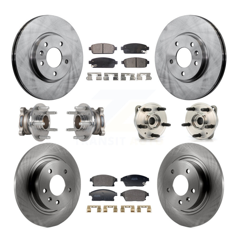 Transit Auto KBB-129384 Wheel Bearing and Hub Assembly for 2014-2015 Chevrolet Cruze - Front and Rear product image
