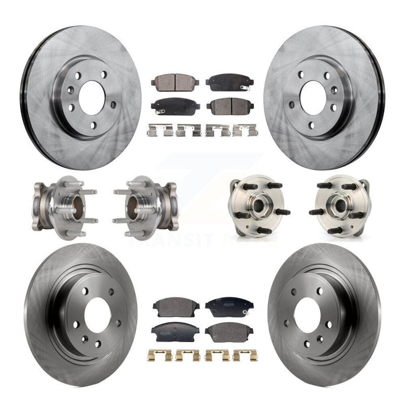 Transit Auto KBB-129384 Wheel Bearing and Hub Assembly for 2014-2015 Chevrolet Cruze - Front and Rear product image