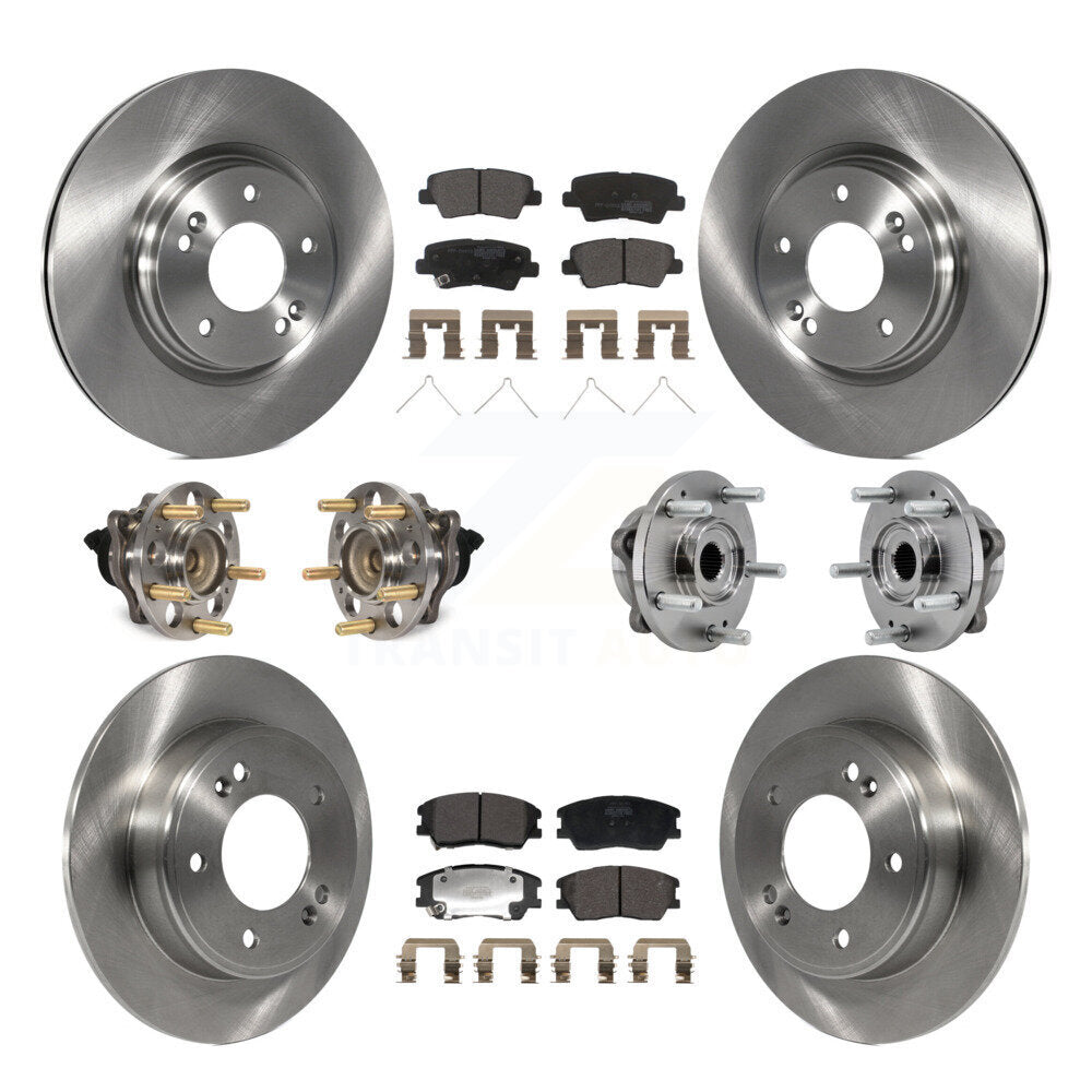 Transit Auto KBB-129385 Wheel Bearing and Hub Assembly for 2017-2019 Kia Soul - Front and Rear product image
