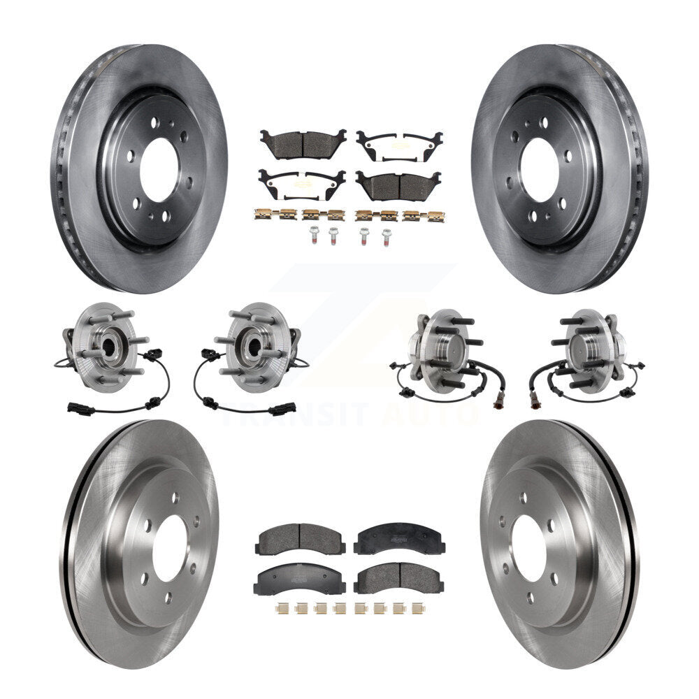 Transit Auto KBB-129387 Wheel Bearing and Hub Assembly for 2018-2021 Ford Expedition, Lincoln Navigator - Front and Rear product image