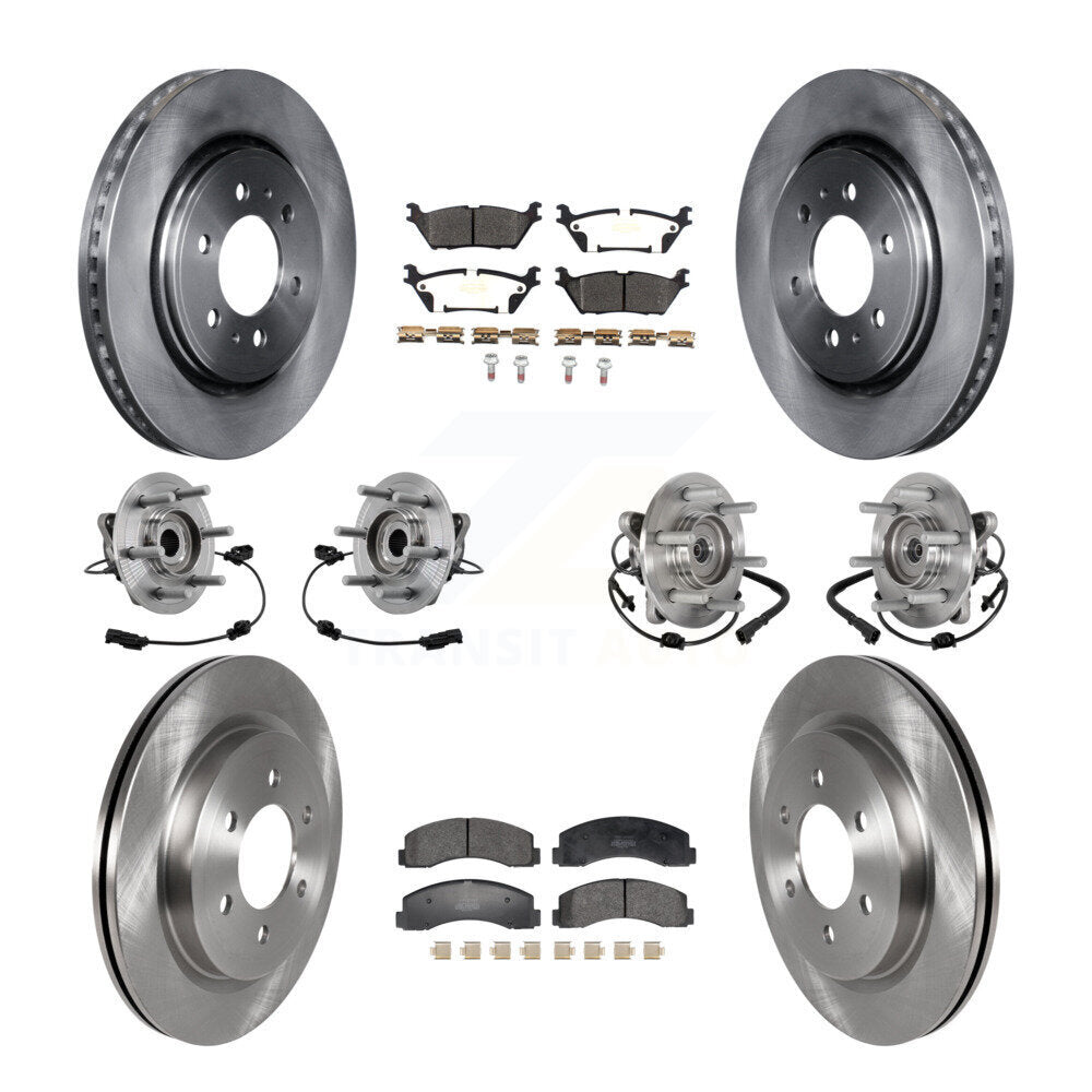 Transit Auto KBB-129388 Wheel Bearing and Hub Assembly for 2018-2021 Ford Expedition, Lincoln Navigator - Front and Rear product image
