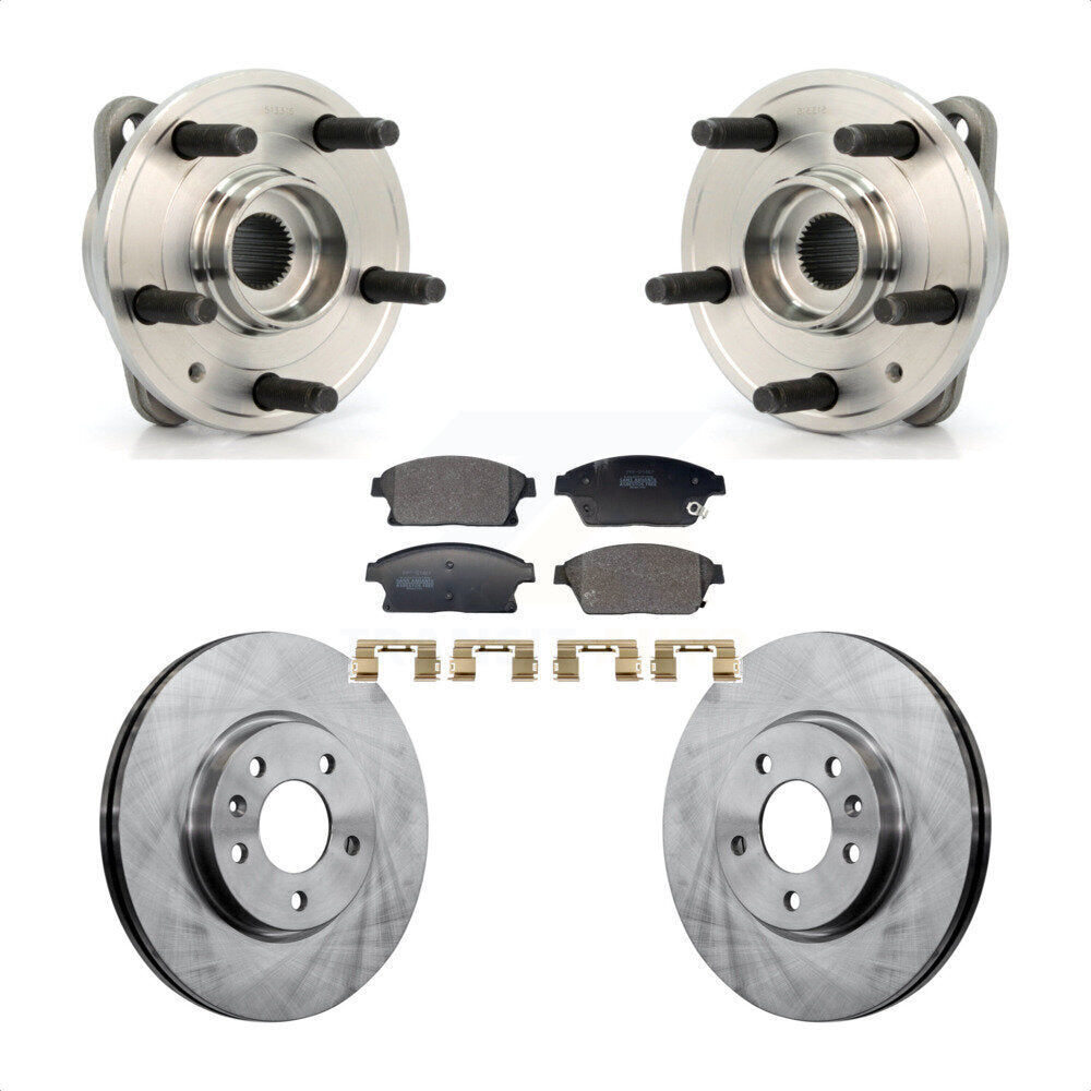 Transit Auto KBB-129396 Wheel Bearing and Hub Assembly for 2014-2015 Chevrolet Cruze - Front product image