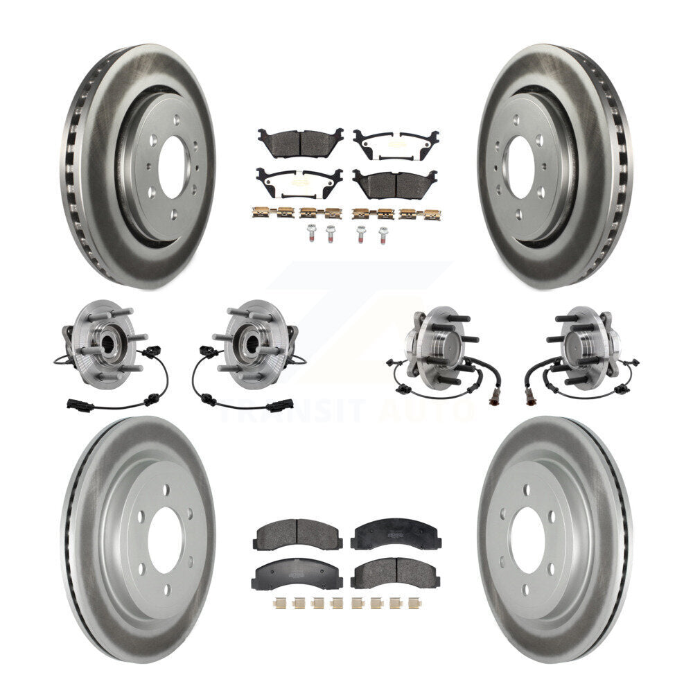 Transit Auto KBB-129404 Wheel Bearing and Hub Assembly for 2018-2021 Ford Expedition, Lincoln Navigator - Front and Rear product image