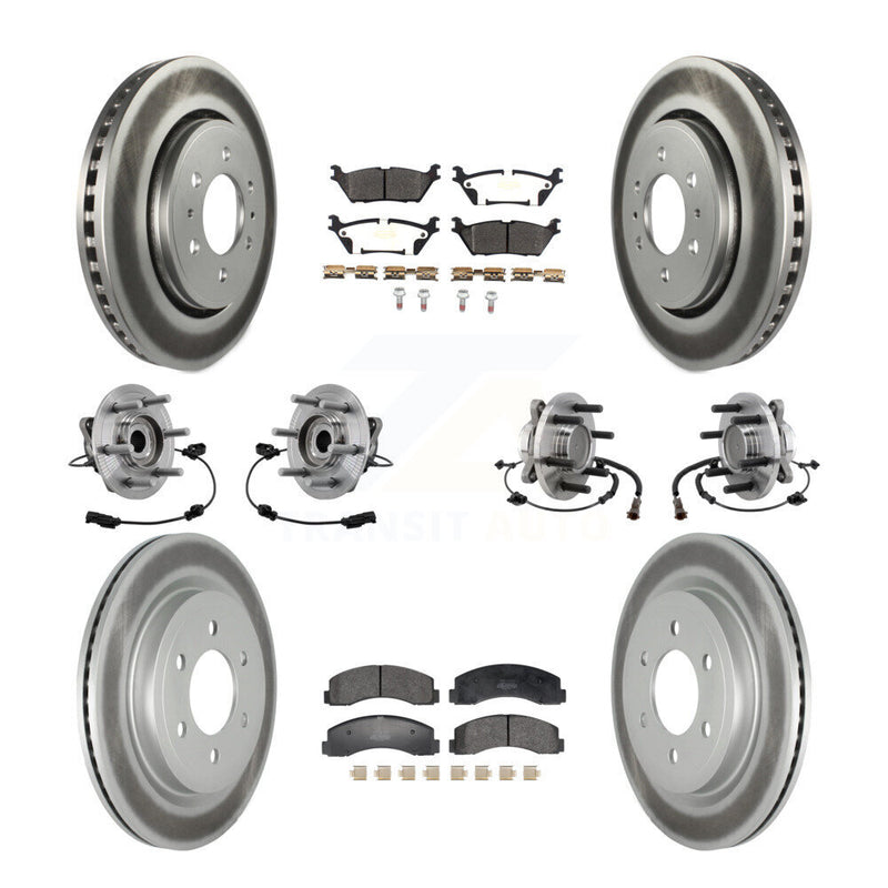 Transit Auto KBB-129404 Wheel Bearing and Hub Assembly for 2018-2021 Ford Expedition, Lincoln Navigator - Front and Rear product image