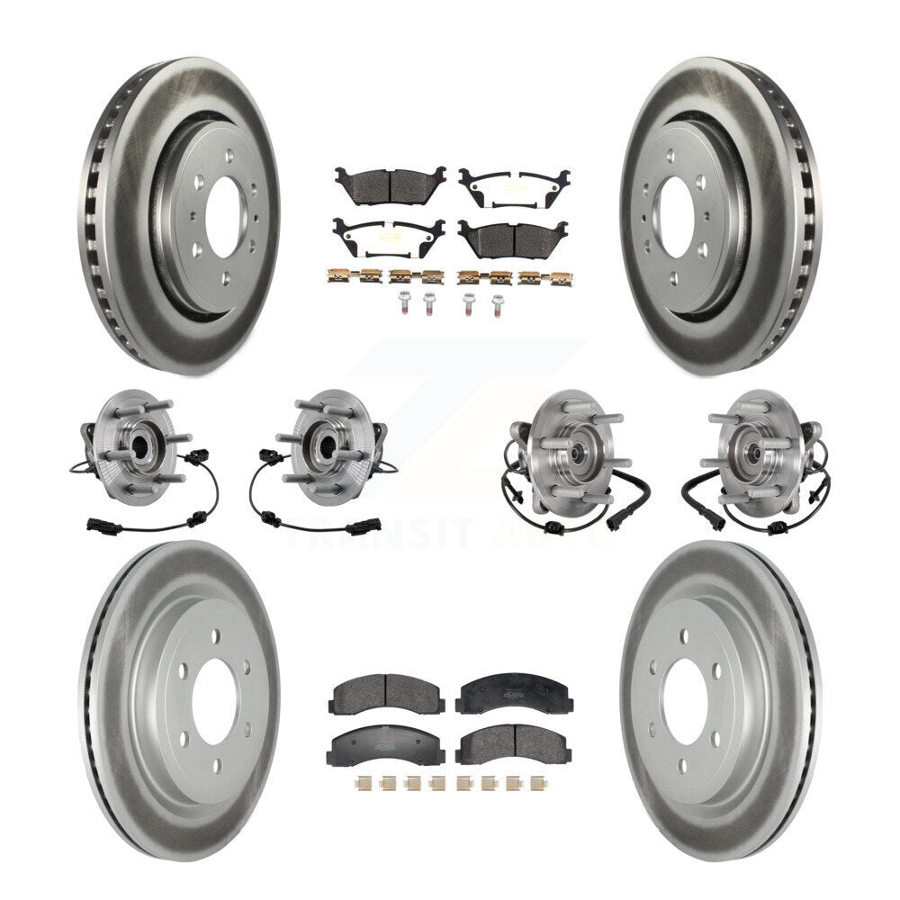 Transit Auto KBB-129405 Wheel Bearing and Hub Assembly for 2018-2021 Ford Expedition, Lincoln Navigator - Front and Rear product image