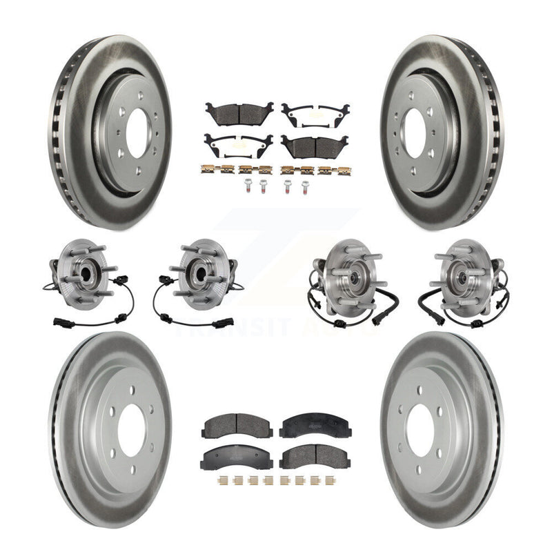 Transit Auto KBB-129405 Wheel Bearing and Hub Assembly for 2018-2021 Ford Expedition, Lincoln Navigator - Front and Rear product image