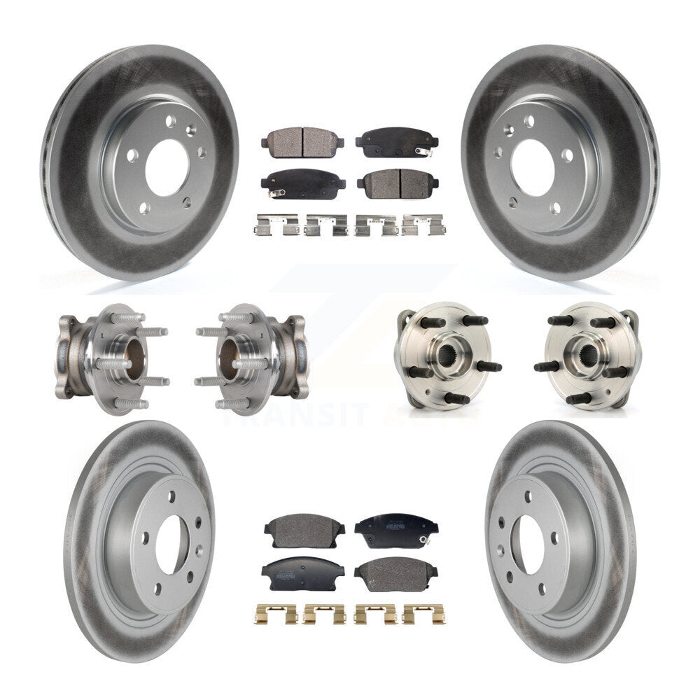 Transit Auto KBB-129406 Wheel Bearing and Hub Assembly for 2014-2015 Chevrolet Cruze - Front and Rear product image