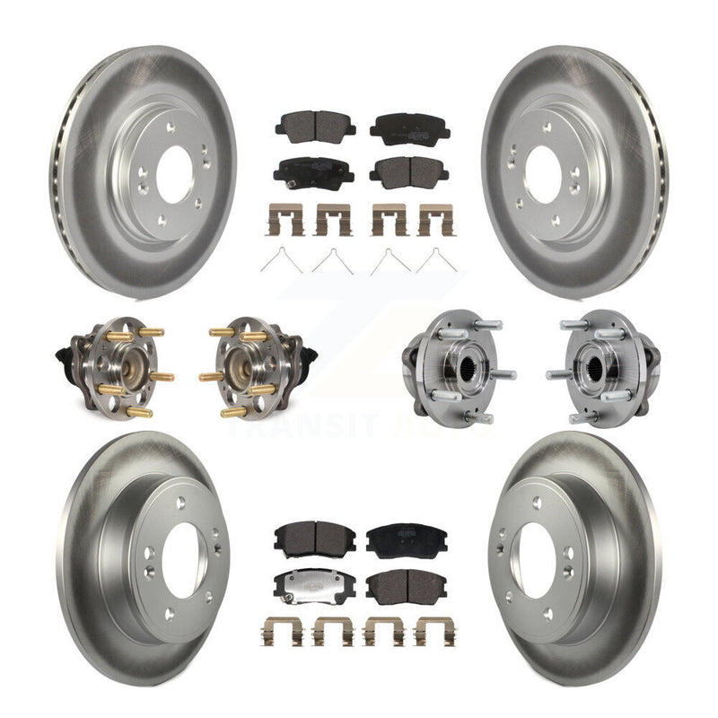 Transit Auto KBB-129411 Wheel Bearing and Hub Assembly for 2017-2019 Kia Soul - Front and Rear product image