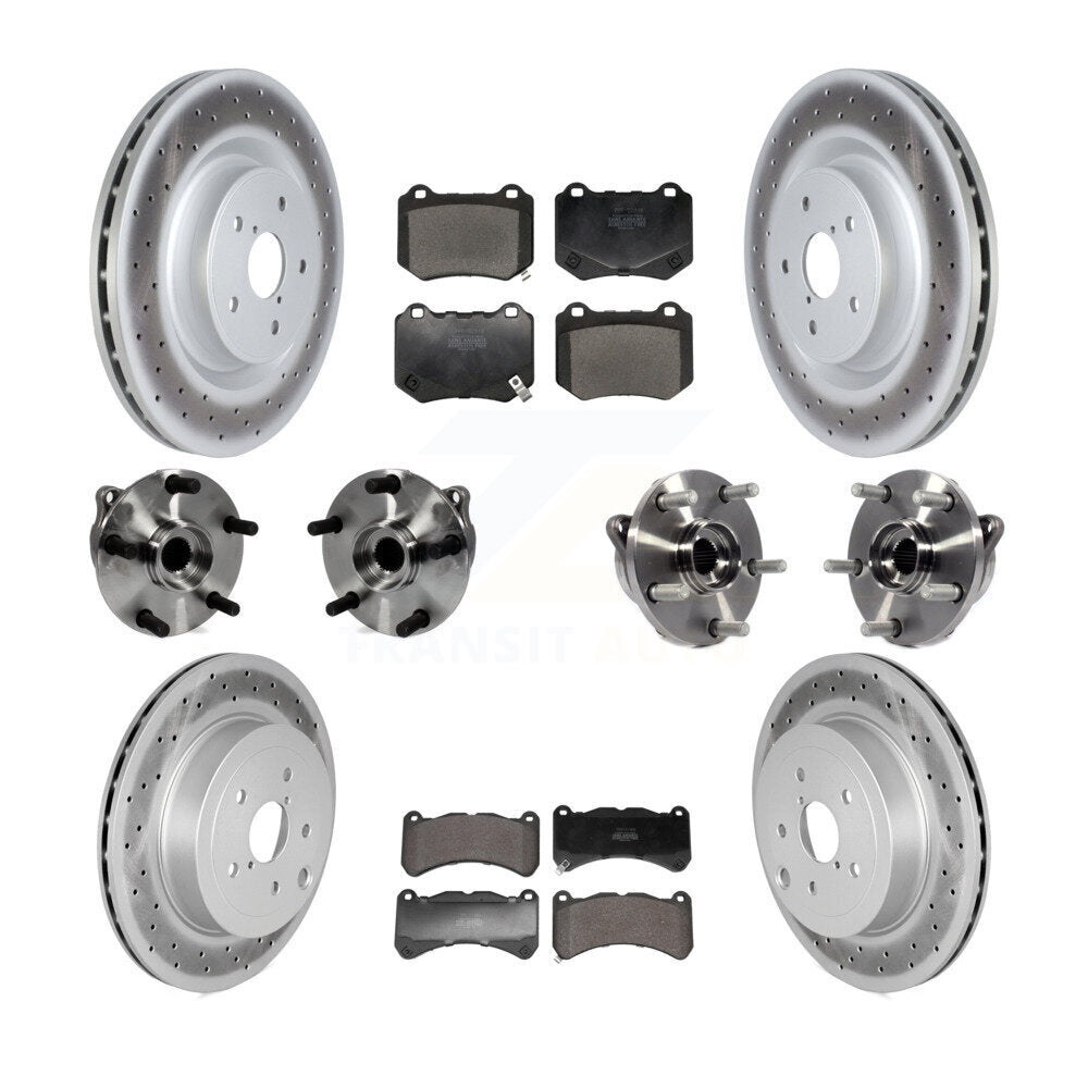 Transit Auto KBB-129413 Wheel Bearing and Hub Assembly for 2018-2020 Subaru WRX STI - Front and Rear product image