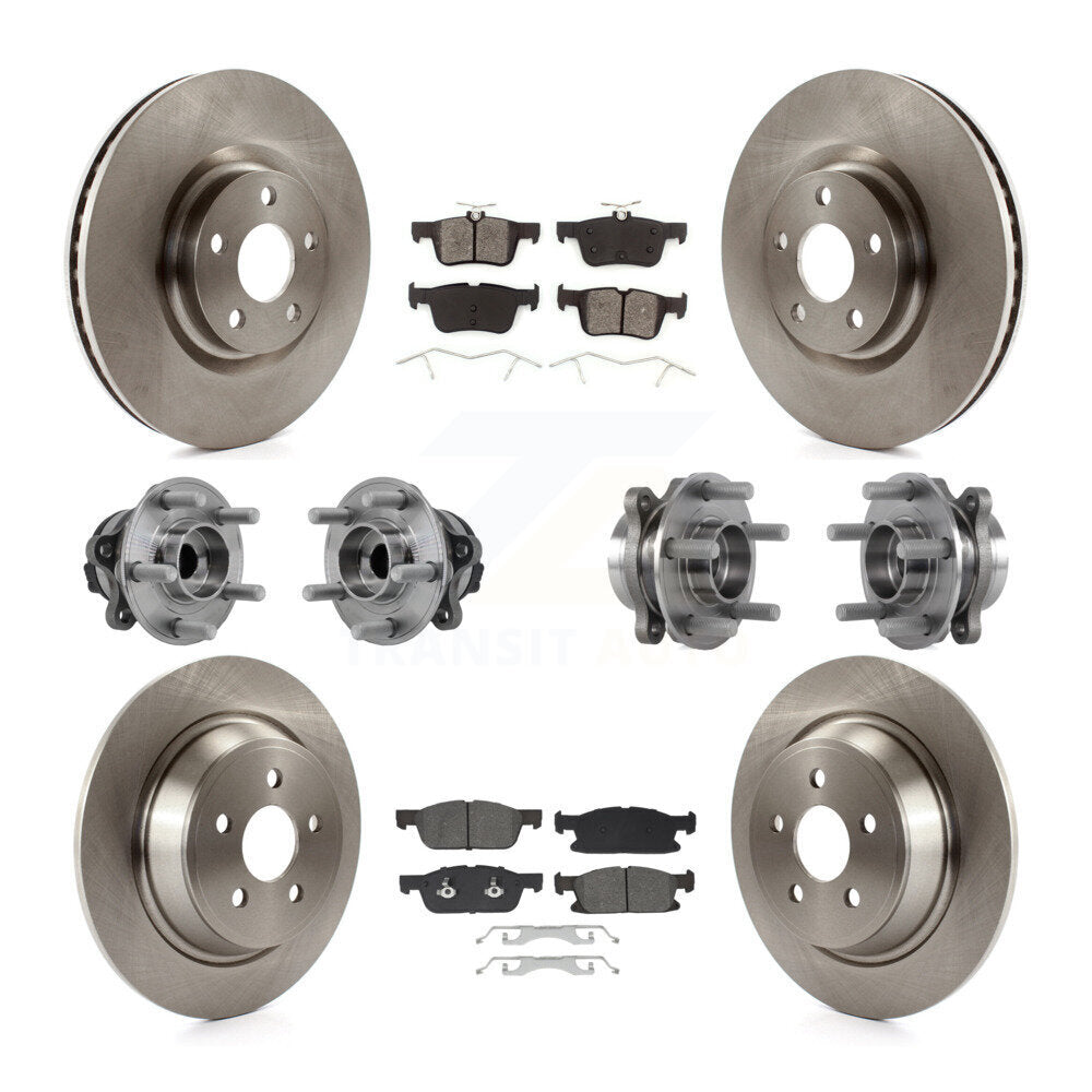 Transit Auto KBB-129423 Wheel Bearing and Hub Assembly for 2018-2020 Lincoln Continental - Front and Rear product image