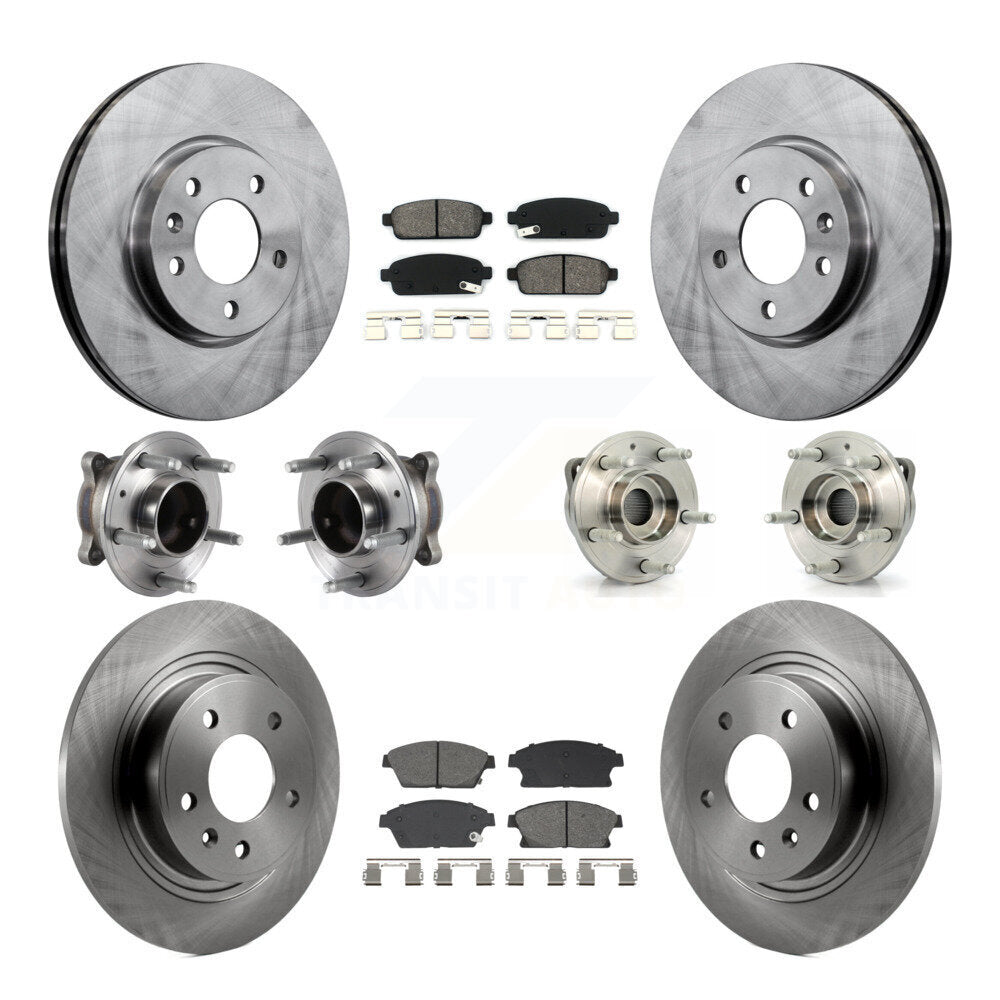 Transit Auto KBB-129434 Wheel Bearing and Hub Assembly for 2013-2017 Buick Verano, Chevrolet Cruze, Chevrolet Volt - Front and Rear product image