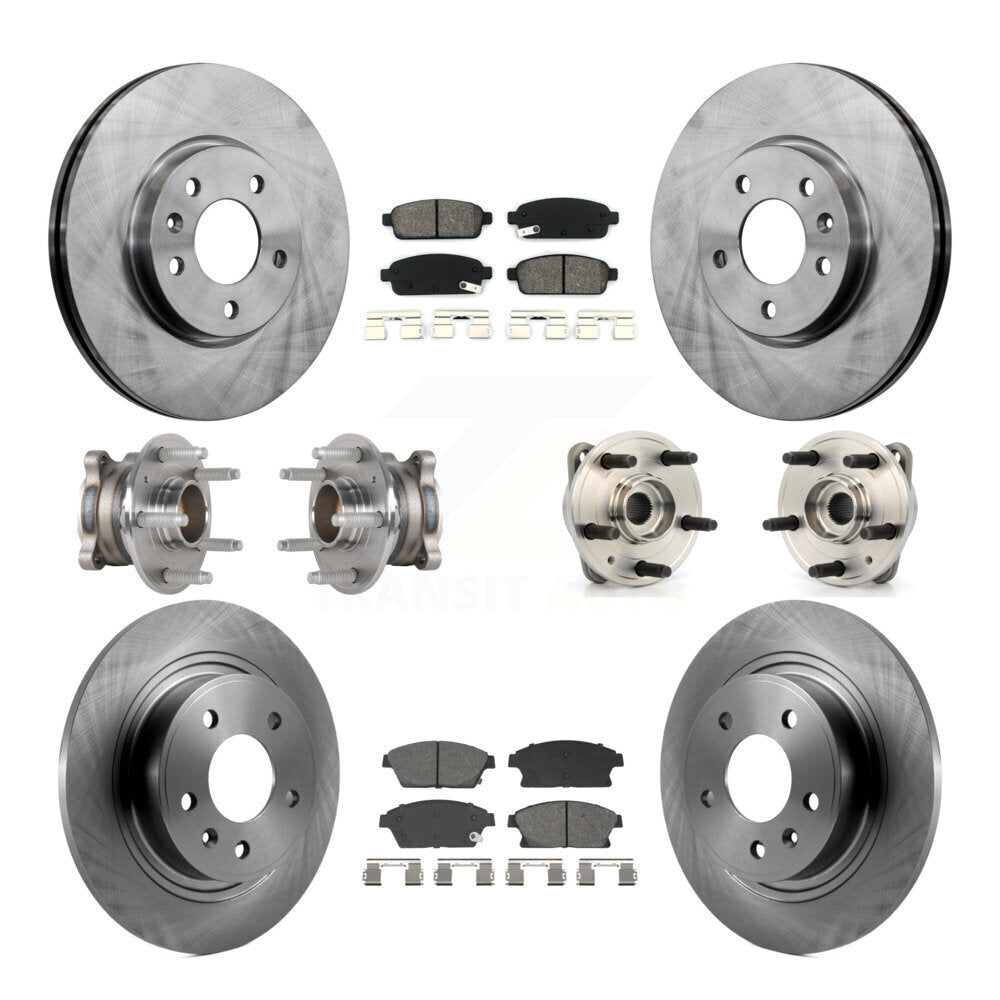 Transit Auto KBB-129435 Wheel Bearing and Hub Assembly for 2014-2015 Chevrolet Cruze - Front and Rear product image