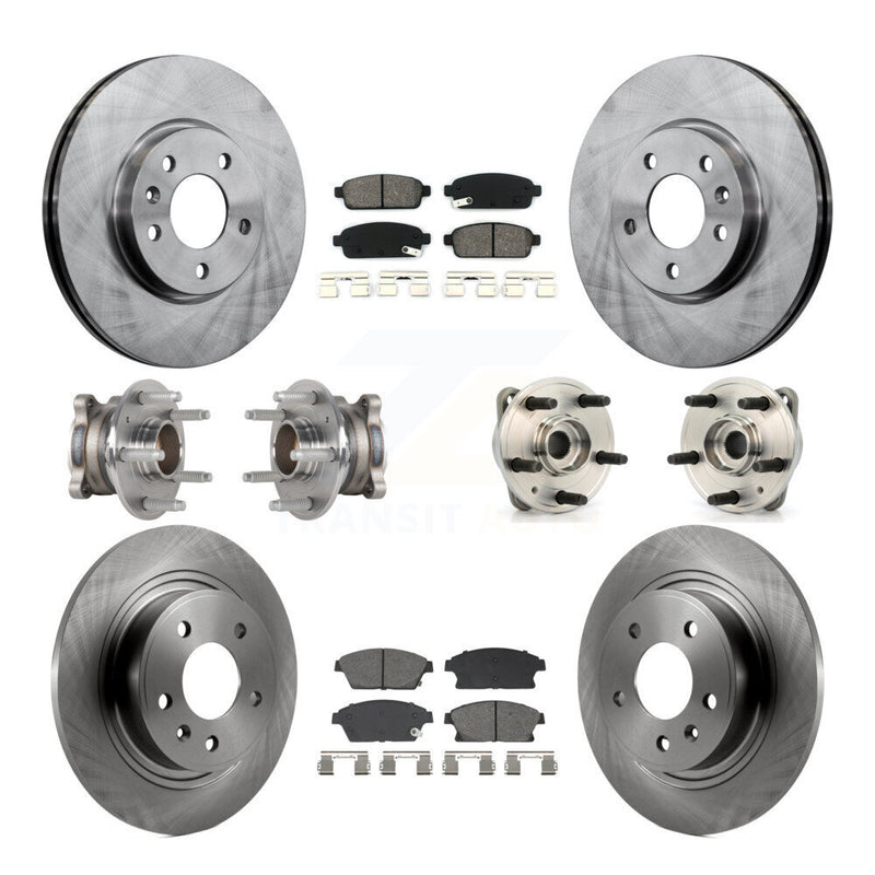 Transit Auto KBB-129435 Wheel Bearing and Hub Assembly for 2014-2015 Chevrolet Cruze - Front and Rear product image