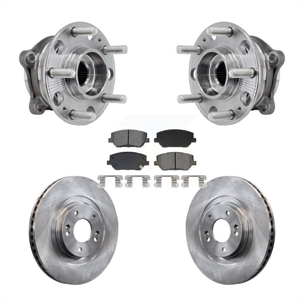 Transit Auto KBB-129438 Wheel Bearing and Hub Assembly for 2019-2020 Hyundai Santa Fe - Front product image