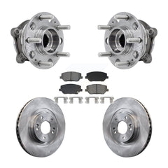 Transit Auto KBB-129438 Wheel Bearing and Hub Assembly for 2019-2020 Hyundai Santa Fe - Front product image