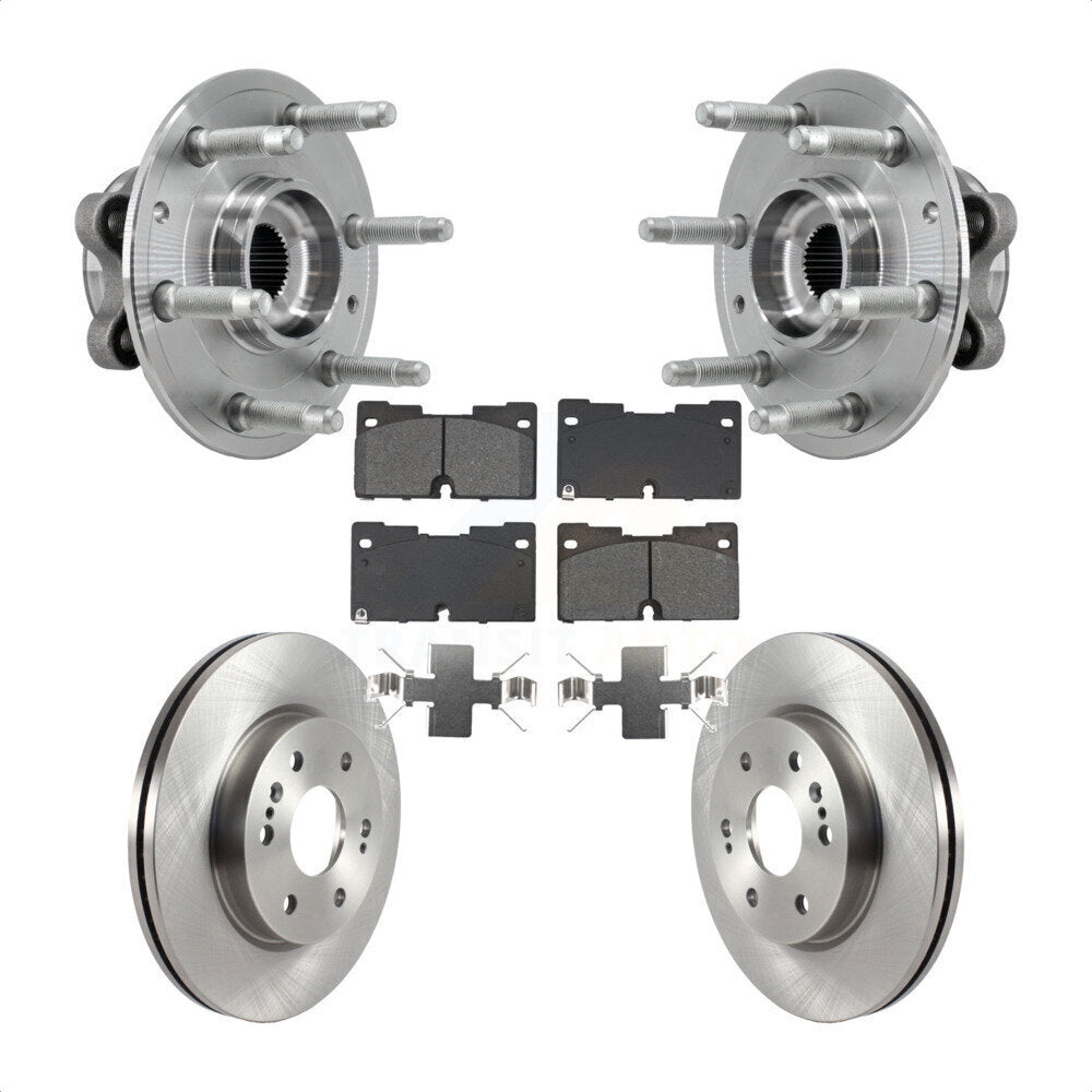 Transit Auto KBB-129450 Wheel Bearing and Hub Assembly for 2019-2023 Chevrolet Silverado 1500 LTD, GMC Sierra 1500 Limited, Cadillac Escalade & more - Front product image