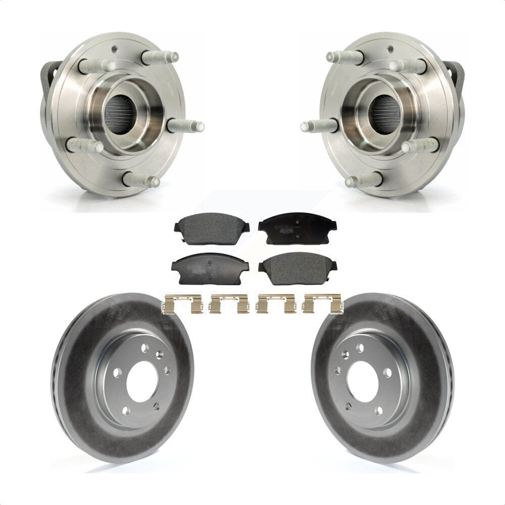 Transit Auto KBB-129456 Wheel Bearing and Hub Assembly for 2011-2017 Chevrolet Cruze, Buick Verano, Chevrolet Orlando & more - Front product image