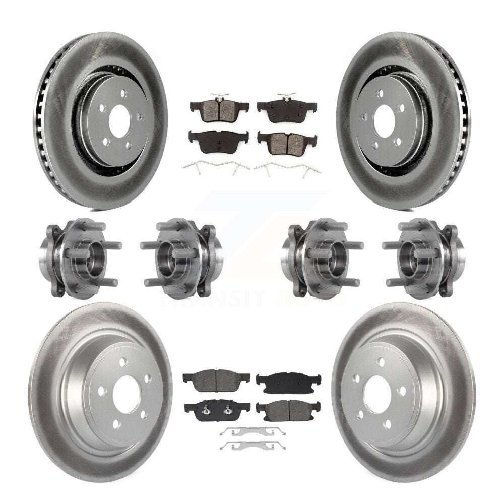 Transit Auto KBB-129492 Wheel Bearing and Hub Assembly for 2018-2020 Lincoln Continental - Front and Rear product image