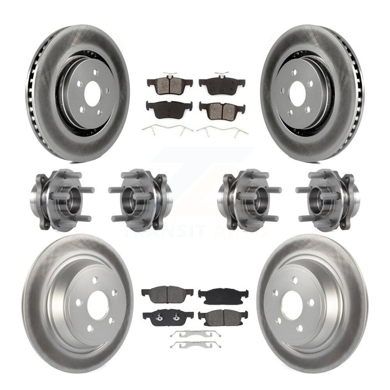 Transit Auto KBB-129492 Wheel Bearing and Hub Assembly for 2018-2020 Lincoln Continental - Front and Rear product image