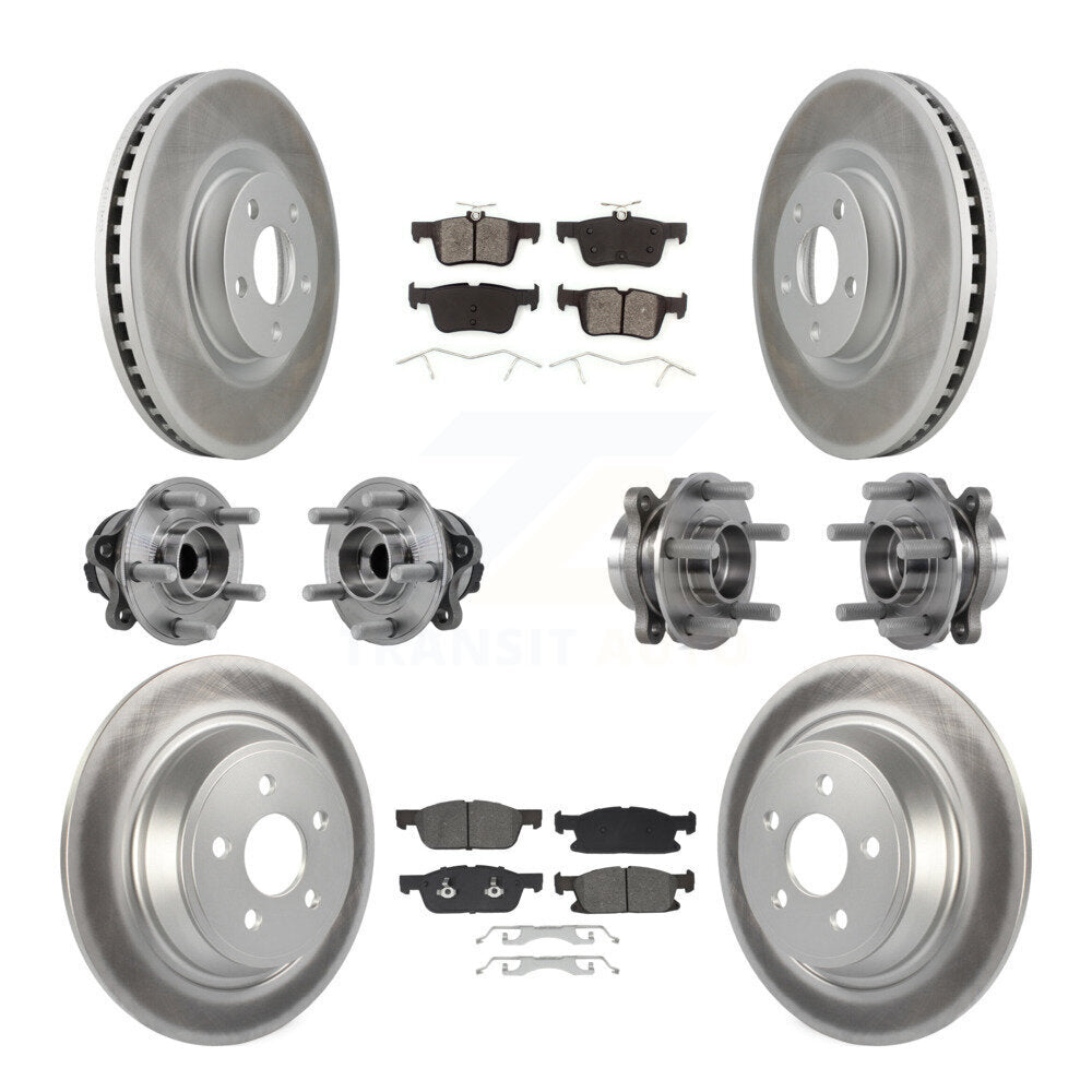 Transit Auto KBB-129495 Wheel Bearing and Hub Assembly for 2018-2020 Lincoln Continental - Front and Rear product image