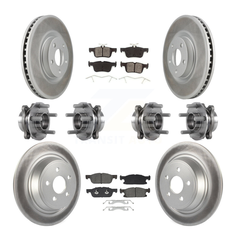 Transit Auto KBB-129496 Wheel Bearing and Hub Assembly for 2018-2020 Lincoln Continental - Front and Rear product image