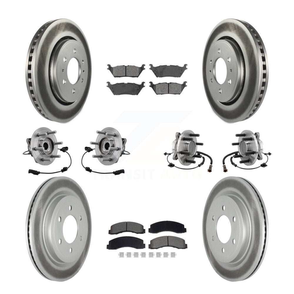 Transit Auto KBB-129497 Wheel Bearing and Hub Assembly for 2018-2021 Ford Expedition, Lincoln Navigator - Front and Rear product image
