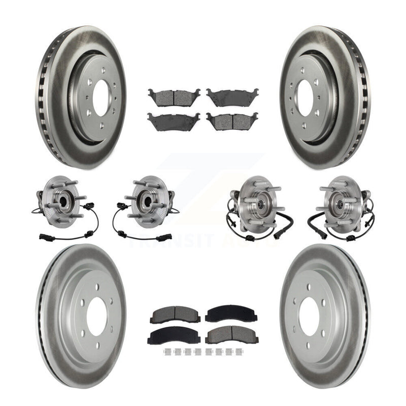 Transit Auto KBB-129498 Wheel Bearing and Hub Assembly for 2018-2021 Ford Expedition, Lincoln Navigator - Front and Rear product image