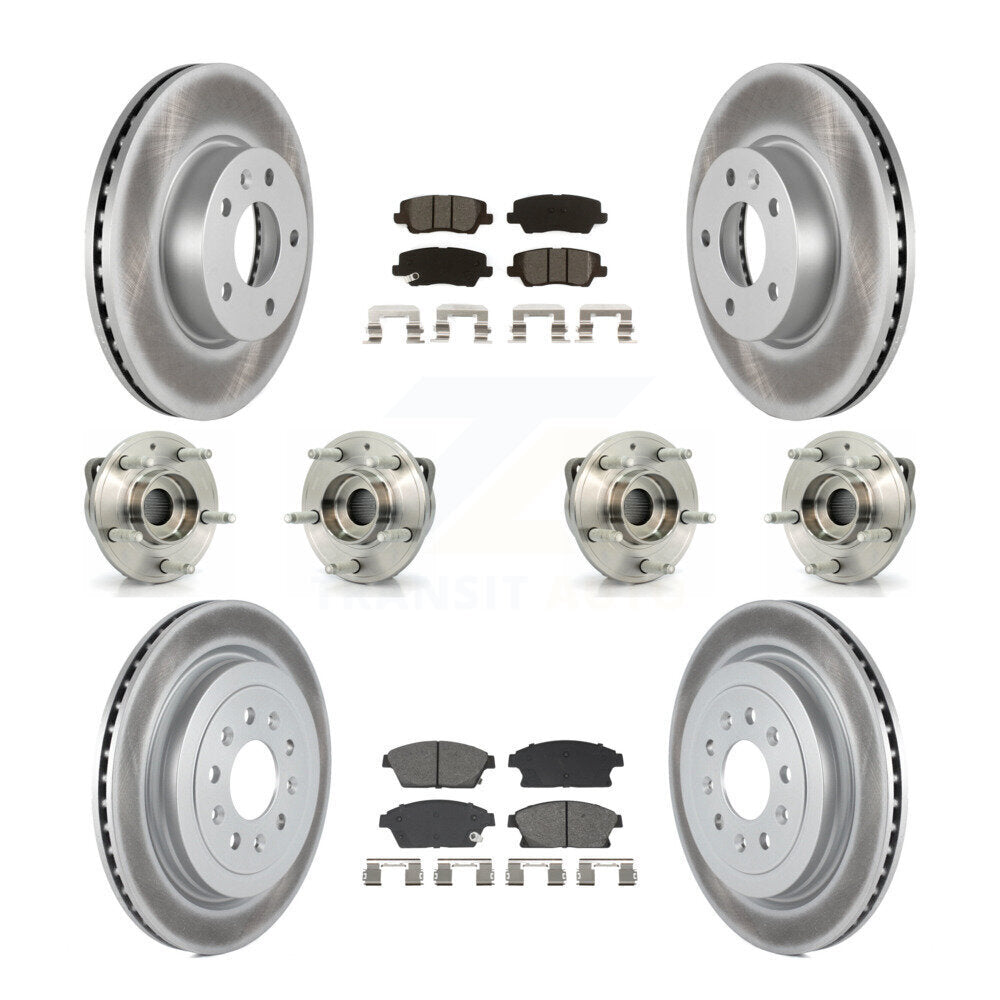 Transit Auto KBB-129501 Wheel Bearing and Hub Assembly for 2013-2015 Cadillac ATS - Front and Rear product image