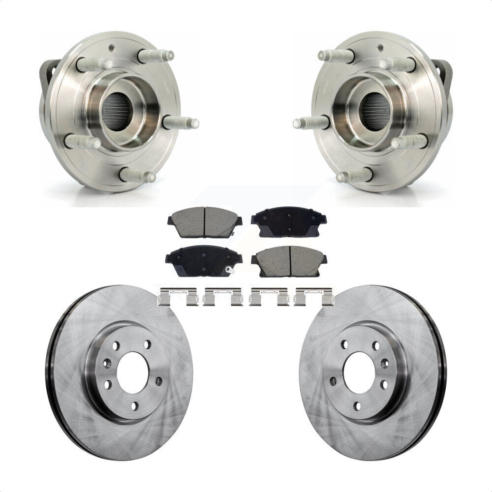 Transit Auto KBB-129514 Wheel Bearing and Hub Assembly for 2011-2017 Chevrolet Cruze, Buick Verano, Chevrolet Orlando & more - Front product image