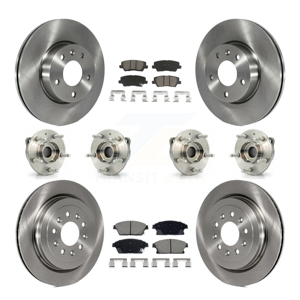 Transit Auto KBB-129518 Wheel Bearing and Hub Assembly for 2013-2015 Cadillac ATS - Front and Rear product image