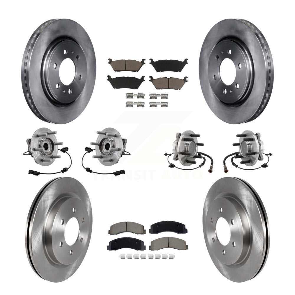 Transit Auto KBB-129522 Wheel Bearing and Hub Assembly for 2018-2021 Ford Expedition, Lincoln Navigator - Front and Rear product image