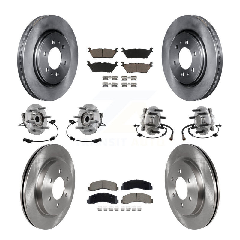 Transit Auto KBB-129522 Wheel Bearing and Hub Assembly for 2018-2021 Ford Expedition, Lincoln Navigator - Front and Rear product image