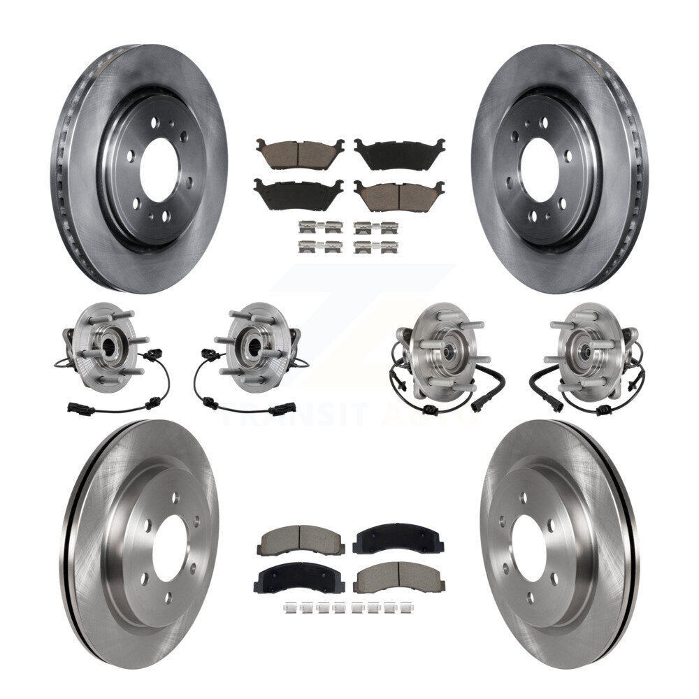 Transit Auto KBB-129523 Wheel Bearing and Hub Assembly for 2018-2021 Ford Expedition, Lincoln Navigator - Front and Rear product image