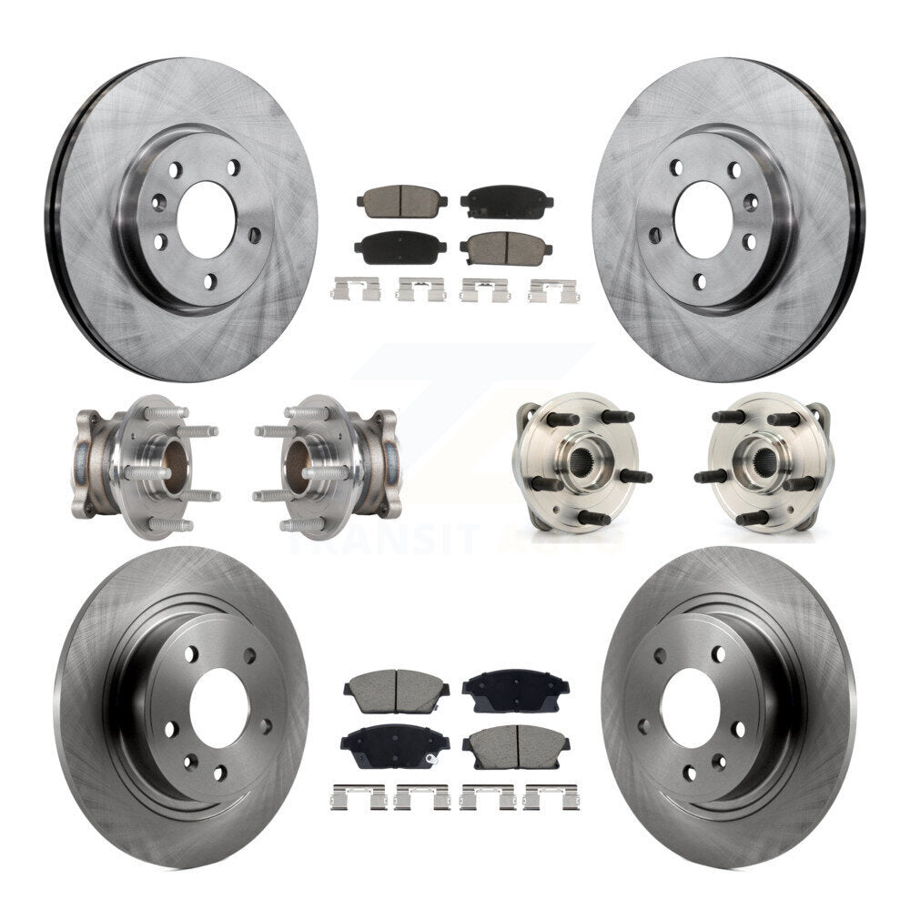 Transit Auto KBB-129524 Wheel Bearing and Hub Assembly for 2014-2015 Chevrolet Cruze - Front and Rear product image