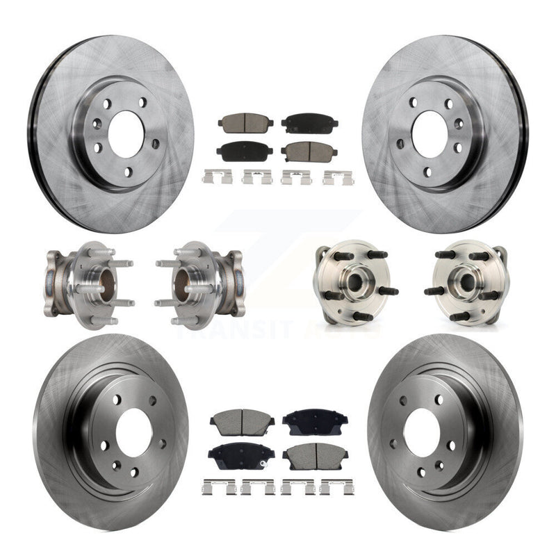 Transit Auto KBB-129524 Wheel Bearing and Hub Assembly for 2014-2015 Chevrolet Cruze - Front and Rear product image