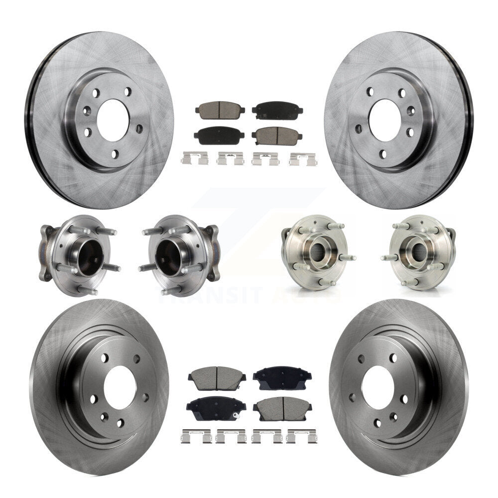 Transit Auto KBB-129525 Wheel Bearing and Hub Assembly for 2013-2017 Buick Verano, Chevrolet Cruze, Chevrolet Volt - Front and Rear product image