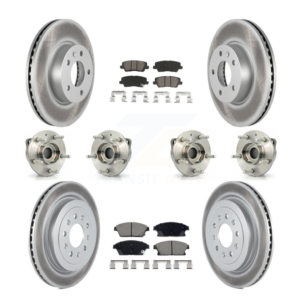 Transit Auto KBB-129533 Wheel Bearing and Hub Assembly for 2013-2015 Cadillac ATS - Front and Rear product image