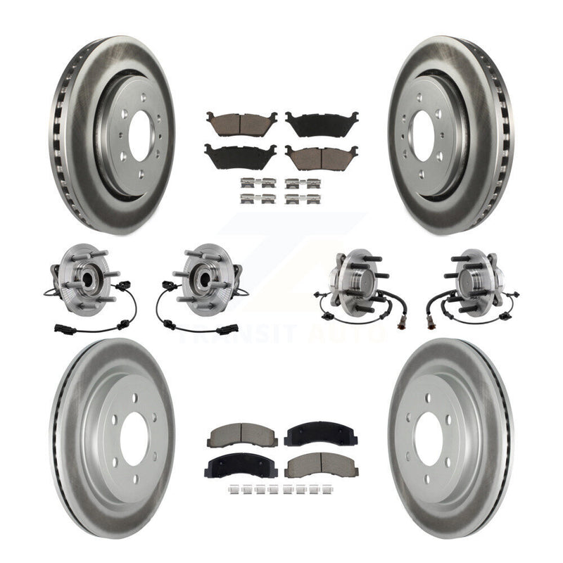 Transit Auto KBB-129540 Wheel Bearing and Hub Assembly for 2018-2021 Ford Expedition, Lincoln Navigator - Front and Rear product image