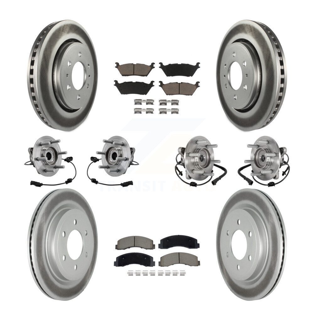 Transit Auto KBB-129541 Wheel Bearing and Hub Assembly for 2018-2021 Ford Expedition, Lincoln Navigator - Front and Rear product image