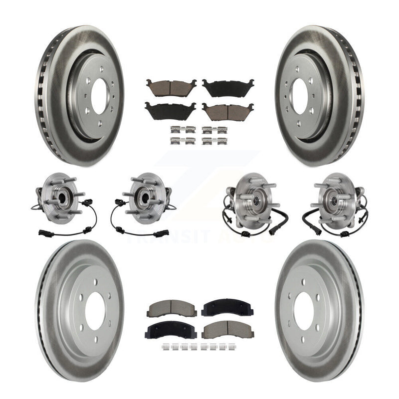Transit Auto KBB-129541 Wheel Bearing and Hub Assembly for 2018-2021 Ford Expedition, Lincoln Navigator - Front and Rear product image