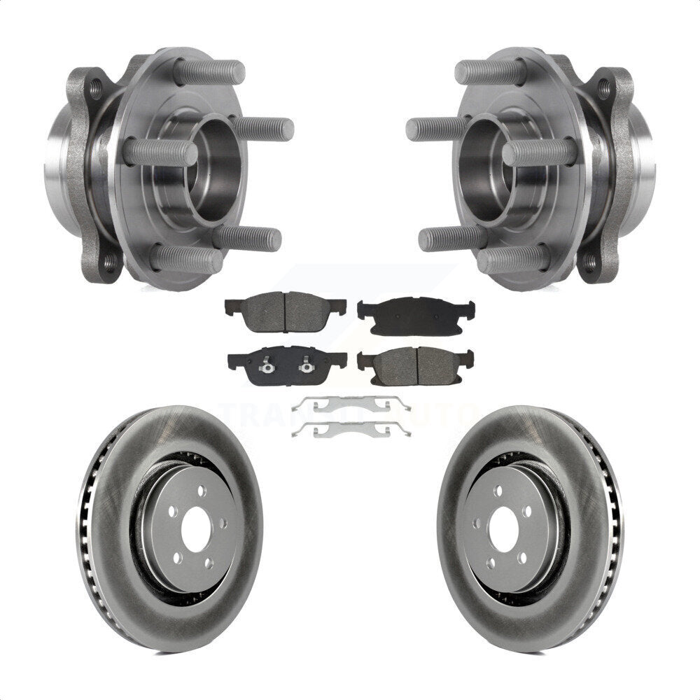 Transit Auto KBB-129543 Wheel Bearing and Hub Assembly for 2017-2020 Lincoln Continental, Ford Fusion, Lincoln MKZ - Front product image